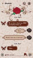 (FREE) GO SMS ROSE TATTOO THEME capture d'écran 2