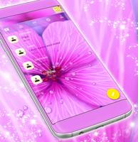 Rose Water Drops SMS Theme Screenshot 2