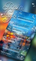 (FREE) GO SMS RAINDROP THEME Cartaz