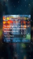 (FREE) GO SMS RAINDROP THEME ảnh chụp màn hình 3