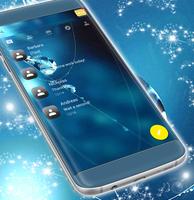 Water 3d SMS Theme screenshot 2