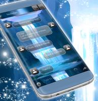 Waterfall Theme SMS скриншот 3