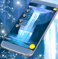 Waterfall Theme SMS постер