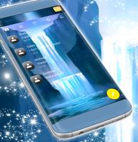 Waterfall Theme SMS скриншот 2