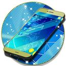 Free Blue SMS Theme APK