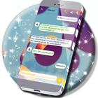 3D Bounce SMS Theme icône