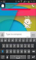 Go Sms Pro KitKat Theme screenshot 2