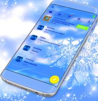 Theme Winter for SMS الملصق