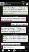 GO SMS Theme - Theme Nation Affiche