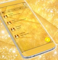 SMS Theme Gold 截图 2