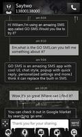 GO SMS Pro Theme Thief - KP পোস্টার