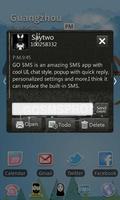 GO SMS Pro Theme Thief - KP syot layar 2