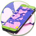 Valentine Hearts SMS Theme
