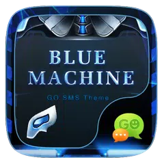 FREE-GO SMS BLUE MACHINE THEME