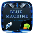 FREE-GO SMS BLUE MACHINE THEME icône