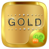 (FREE) GO SMS GOLD THEME ikona