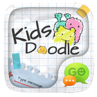(FREE) GO SMS KID DOODLE THEME أيقونة