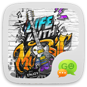 (FREE) GO SMS MUSIC LIFE THEME icon