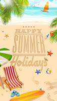 (FREE) GO SMS SUMMER THEME poster