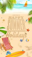 (FREE) GO SMS SUMMER THEME Plakat