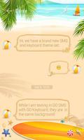 (FREE) GO SMS SUMMER THEME Screenshot 2