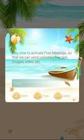 (FREE) GO SMS SUMMER THEME capture d'écran 3