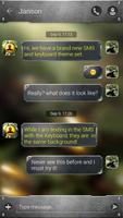 (FREE) GO SMS PRO CAMO THEME ảnh chụp màn hình 1