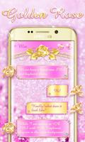 （FREE）GO SMS GOLDEN ROSE THEME gönderen