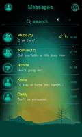 (FREE) GO SMS PRO DAWN THEME syot layar 1