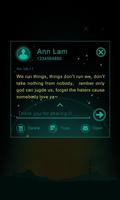 (FREE) GO SMS PRO DAWN THEME imagem de tela 3