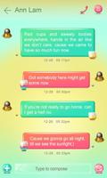 (FREE) GO SMS PARTYPARTY THEME اسکرین شاٹ 1