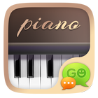 (FREE) GO SMS PRO PIANO THEME icône