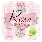 (FREE) GO SMS PRO ROSE THEME icône