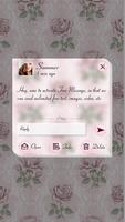 (FREE) GO SMS PRO ROSE THEME screenshot 3