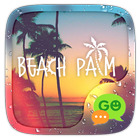 (FREE) GO SMS BEACH PALM THEME icon
