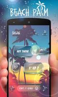 (FREE) GO SMS BEACH PALM THEME poster