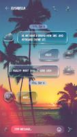 (FREE) GO SMS BEACH PALM THEME screenshot 2