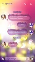 (FREE) GO SMS DREAM GARDEN THEME screenshot 2
