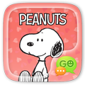 GO SMS PRO PEANUTS STICKER