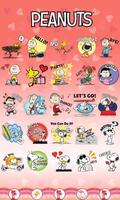 GO SMS PRO PEANUTS STICKER ảnh chụp màn hình 1