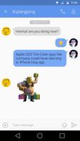 GO SMS PRO SHREK STICKER screenshot 3