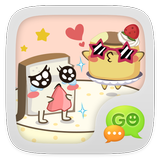 GO SMS Pro Pudding&Bread Stick biểu tượng