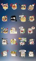 GO SMS Pro Pudding&Bread Stick Poster