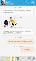 GO SMS PRO SOCCER STICKER 截图 2