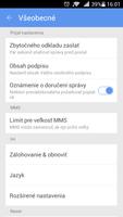 GO SMS Pro Slovak language постер