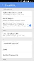 GO SMS Pro Slovak language poster