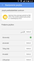 GO SMS Pro Slovak language screenshot 1