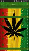 Go SMS Pro Rasta Weed اسکرین شاٹ 1