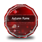 Autumn Rome GO SMS আইকন