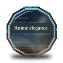 Anime elegance GO SMS APK